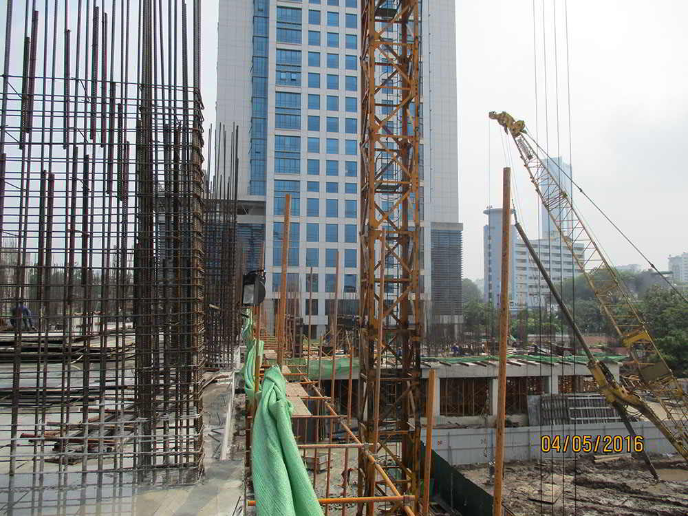 Hình ảnh thi công đến ngày 4- 5- 2016
